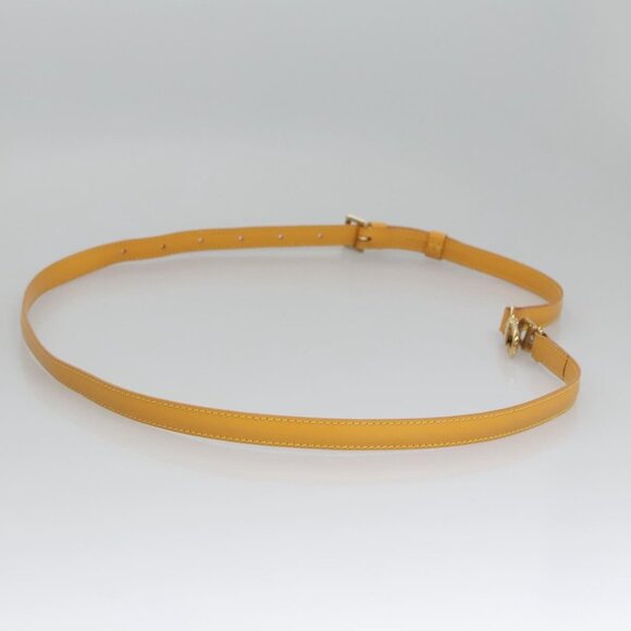 LOUIS VUITTON Epi Adjustable Shoulder Strap 37""-44.1"" Yellow LV Auth ep7685 - Picture 4 of 8